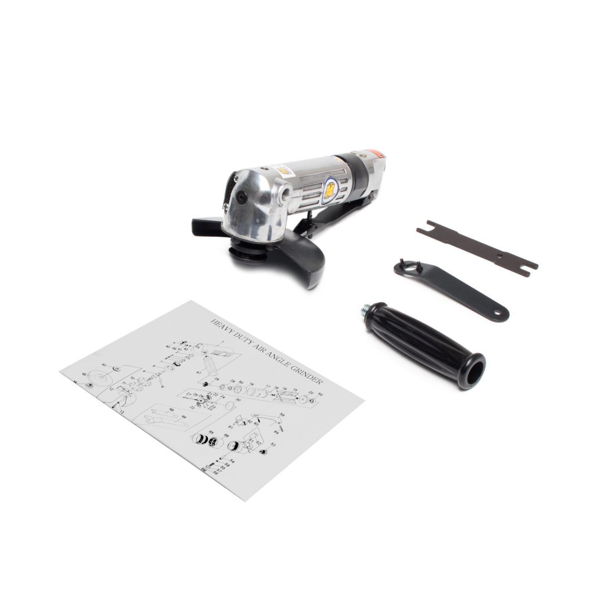 KI-6802 เครื่องเจียร์ลม 5"