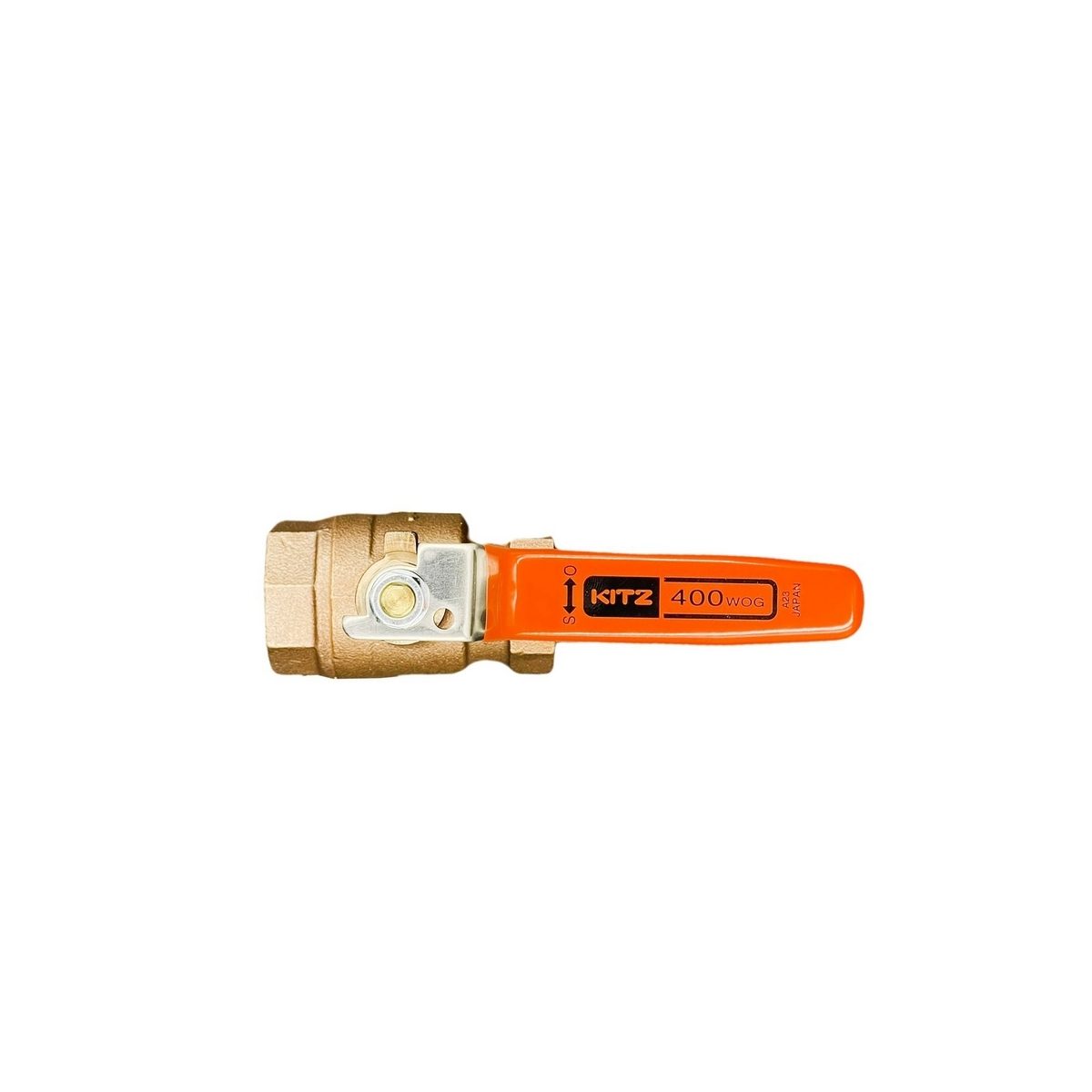 KITZ บอลวาล์วทองเหลืองก้านส้ม ขนาด 1-100PSI ใช้สำหรับงานระบบน้ำประปา บาดาล ชลประทาน งานน้ำทั่วไป น้ำมัน ก๊าซ ไม่รั่วซึม ปิดน้ำได้แห้งสนิท แล
