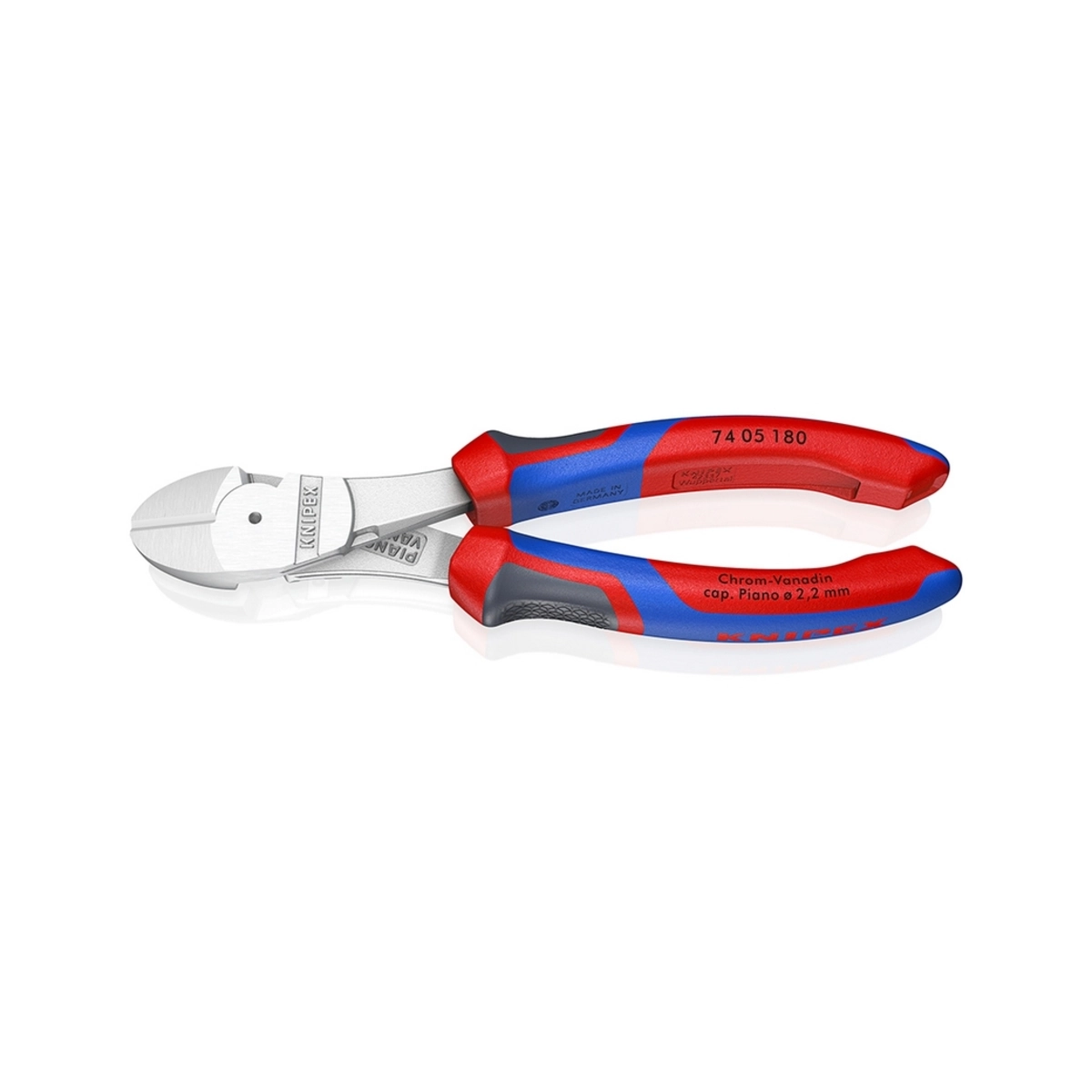 KNIPEX ชุดคีมในถาดโฟม 4 ชิ้น (V17) รหัส 00 20 01 V17 น้ำหนัก 1,225 กรัม ขนาดเส้นผ่าศูนย์กลาง 166 X 30 มม. (คะนิเพค)
