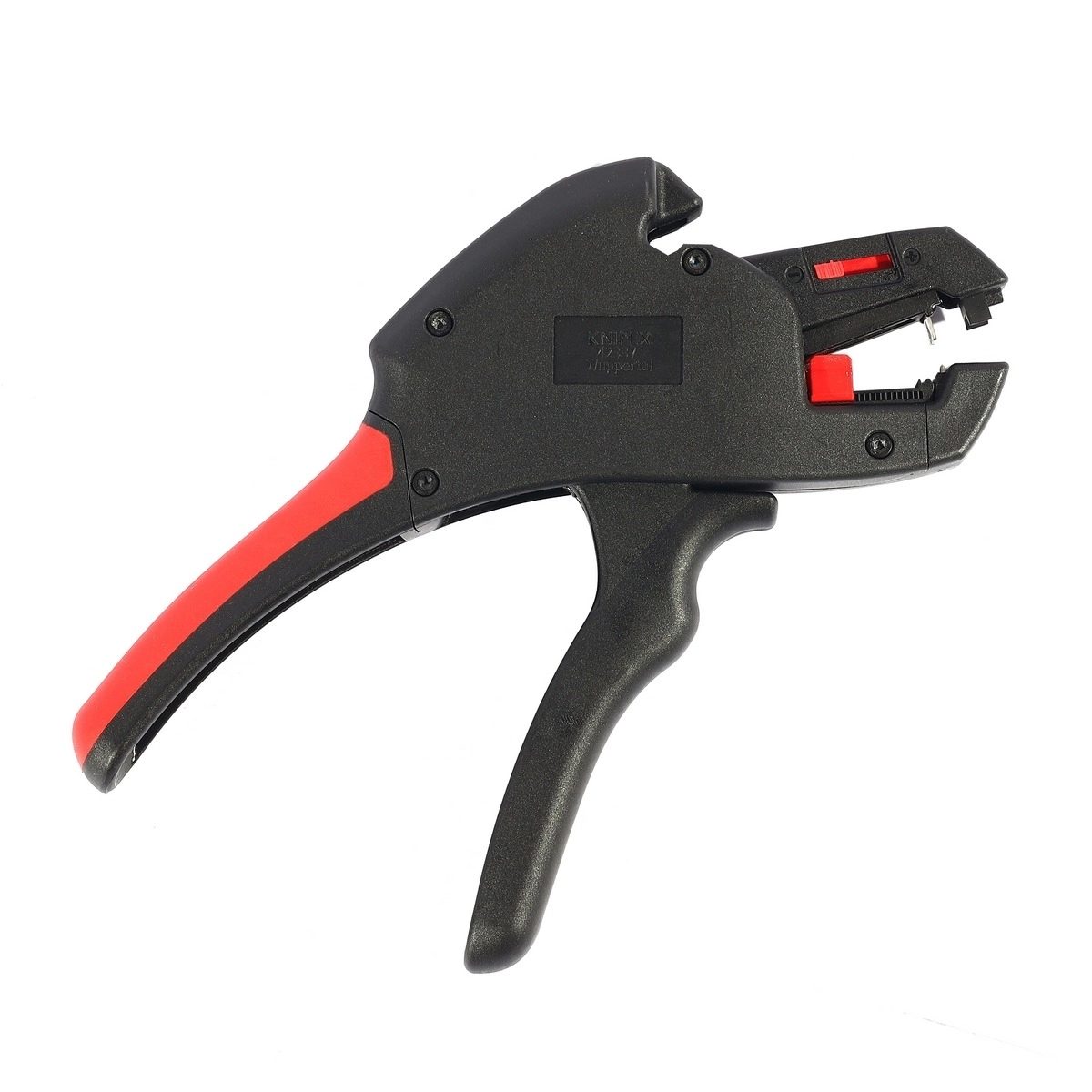 KNIPEX คีมปอกสายไฟแบบกลม อัตโนมัติ ขนาด 180 มม รหัส 12 62 180 (คะนิเพค)