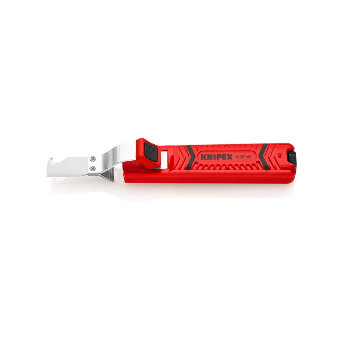 KNIPEX มีดปอกสายไฟ พร้อมใบมีด รหัส 16 20 165 SB (คะนิเพค)