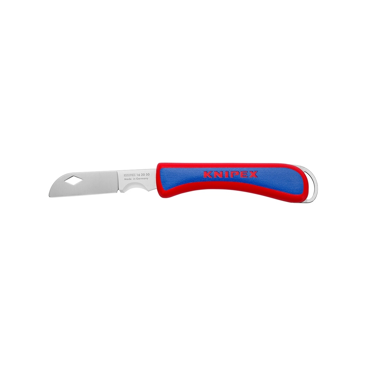KNIPEX มีดพับสำหรับช่างไฟฟ้า รหัส 16 20 50 SB (คะนิเพค)