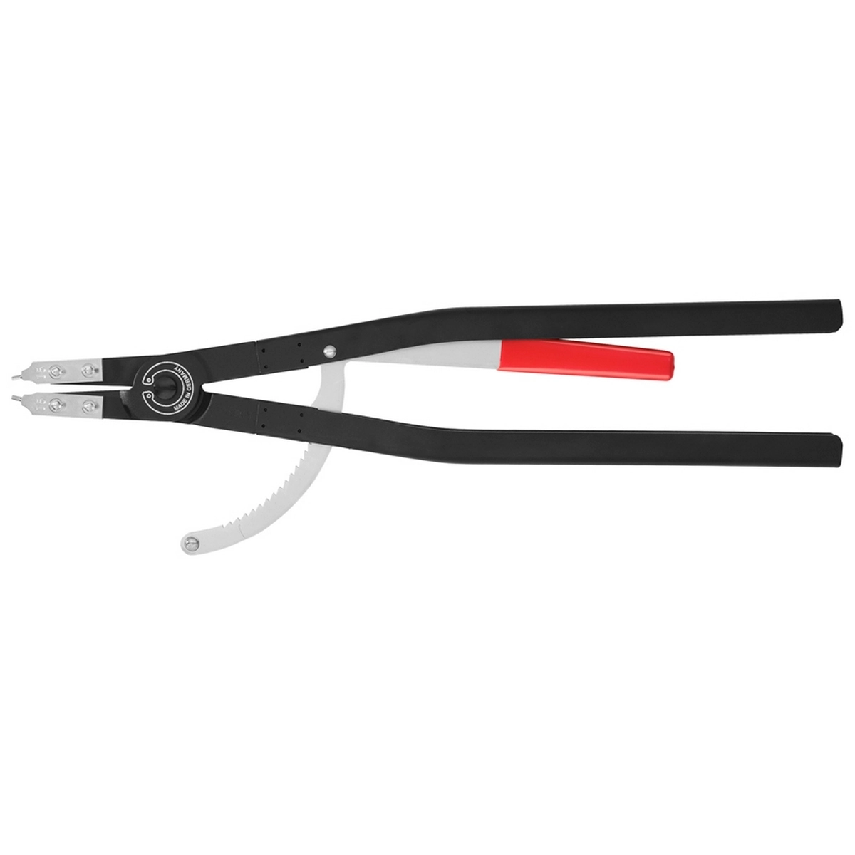 KNIPEX คีมหุบแหวน 22 นิ้ว / 570 มม. ปากตรงปลาย 3.5 มม. รหัสสินค้า (Part No.) 44 10 J5 (คะนิเพค)