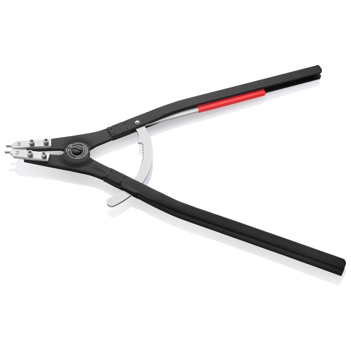 KNIPEX คีมถ่างแหวน 22 นิ้ว / 570 มม. ปากตรงปลาย 4.5 มม. รหัสสินค้า (Article No.) 46 10 A6 (คะนิเพค)