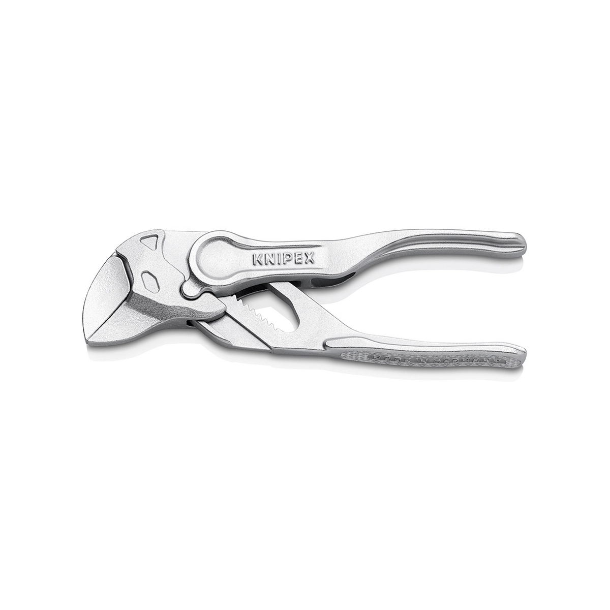 KNIPEX ประแจคีมท่อเหลี่ยมไซร์เล็ก XS 100 มม. รหัส 86 04 100 (คะนิเพค)