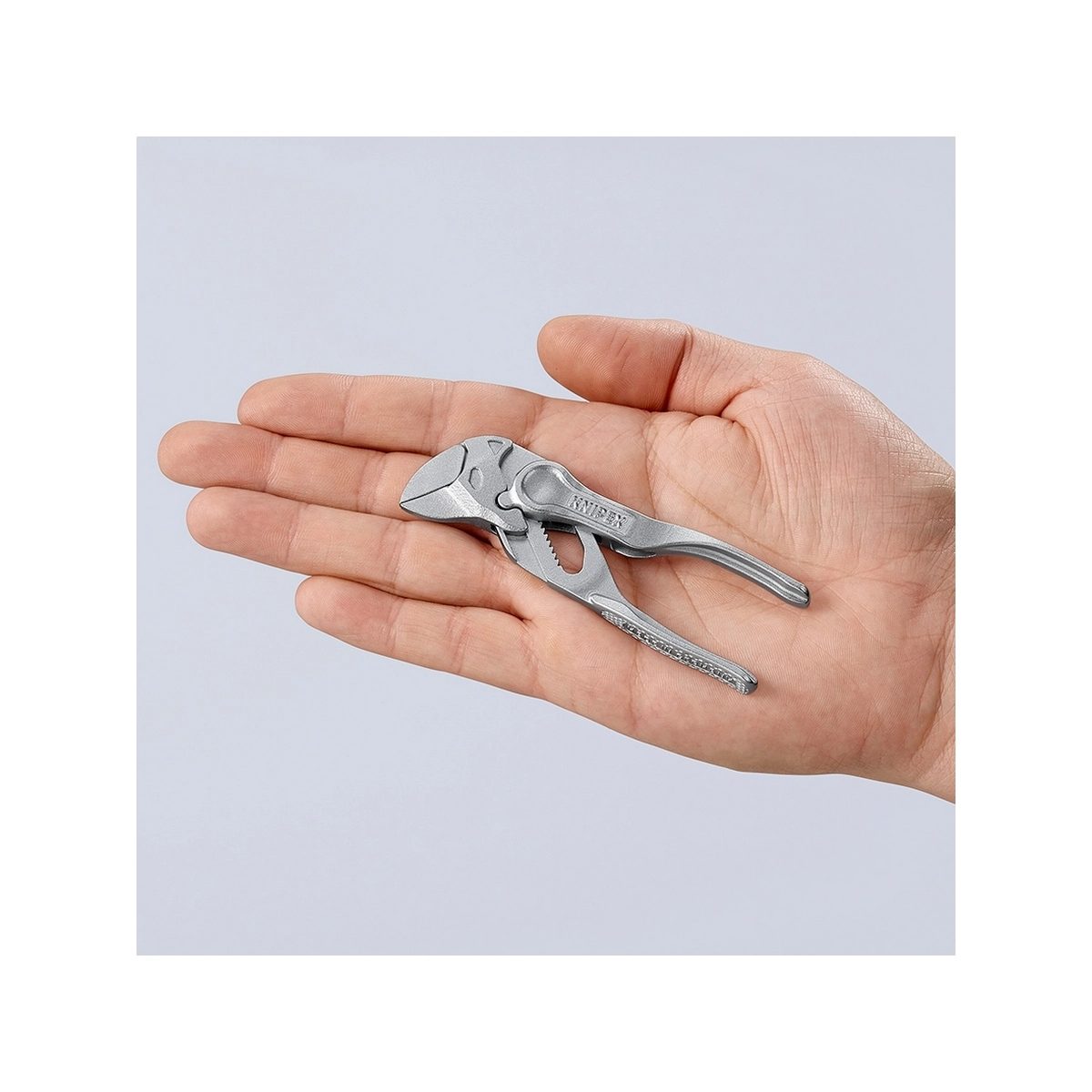 KNIPEX ประแจคีมท่อเหลี่ยมไซร์เล็ก XS 100 มม. รหัส 86 04 100 (คะนิเพค)