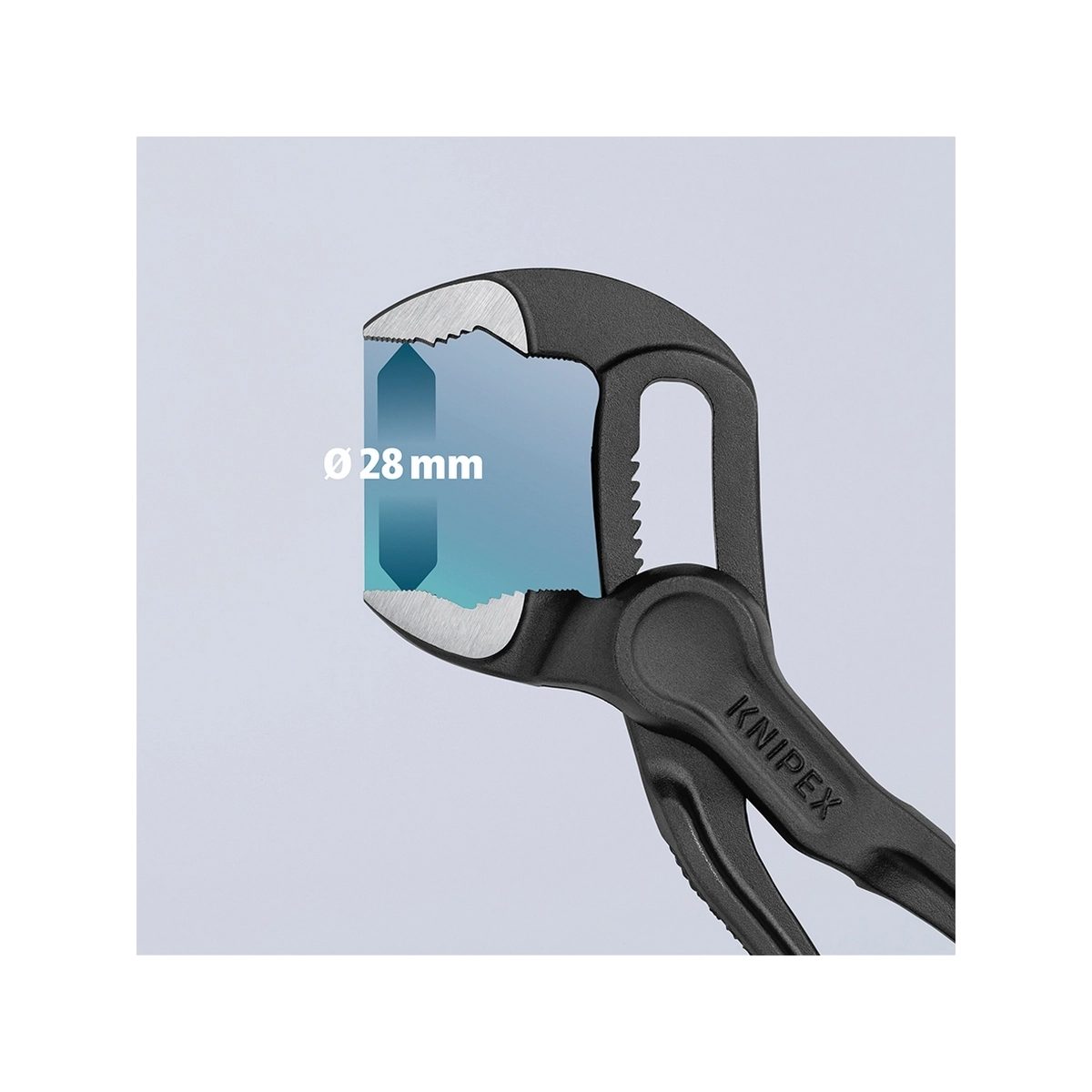 KNIPEX คีมคอม้า รุ่น Cobra ไซร์ XS 100 มม. รหัส 87 00 100 (คะนิเพค)