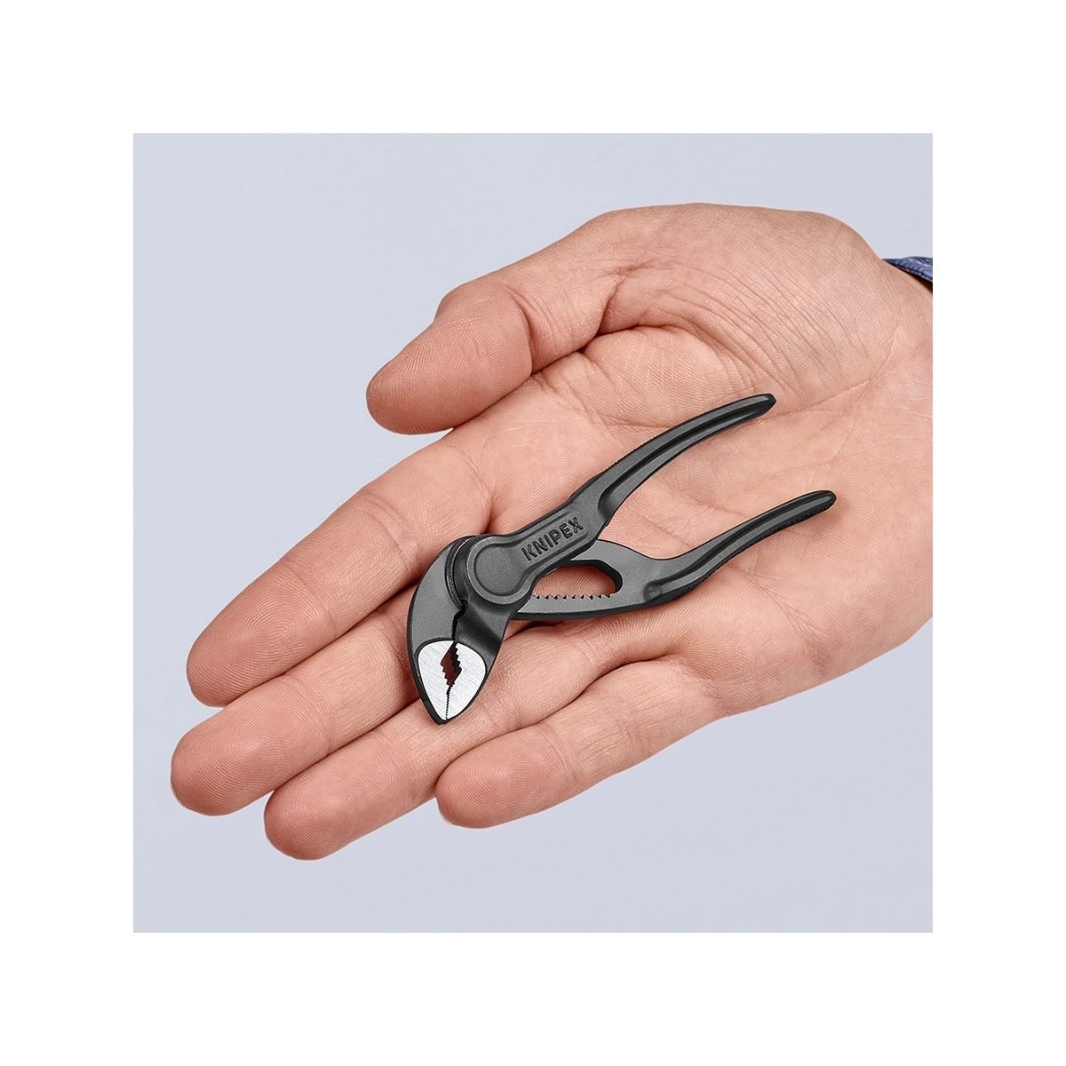 KNIPEX คีมคอม้า รุ่น Cobra ไซร์ XS 100 มม. รหัส 87 00 100 (คะนิเพค)
