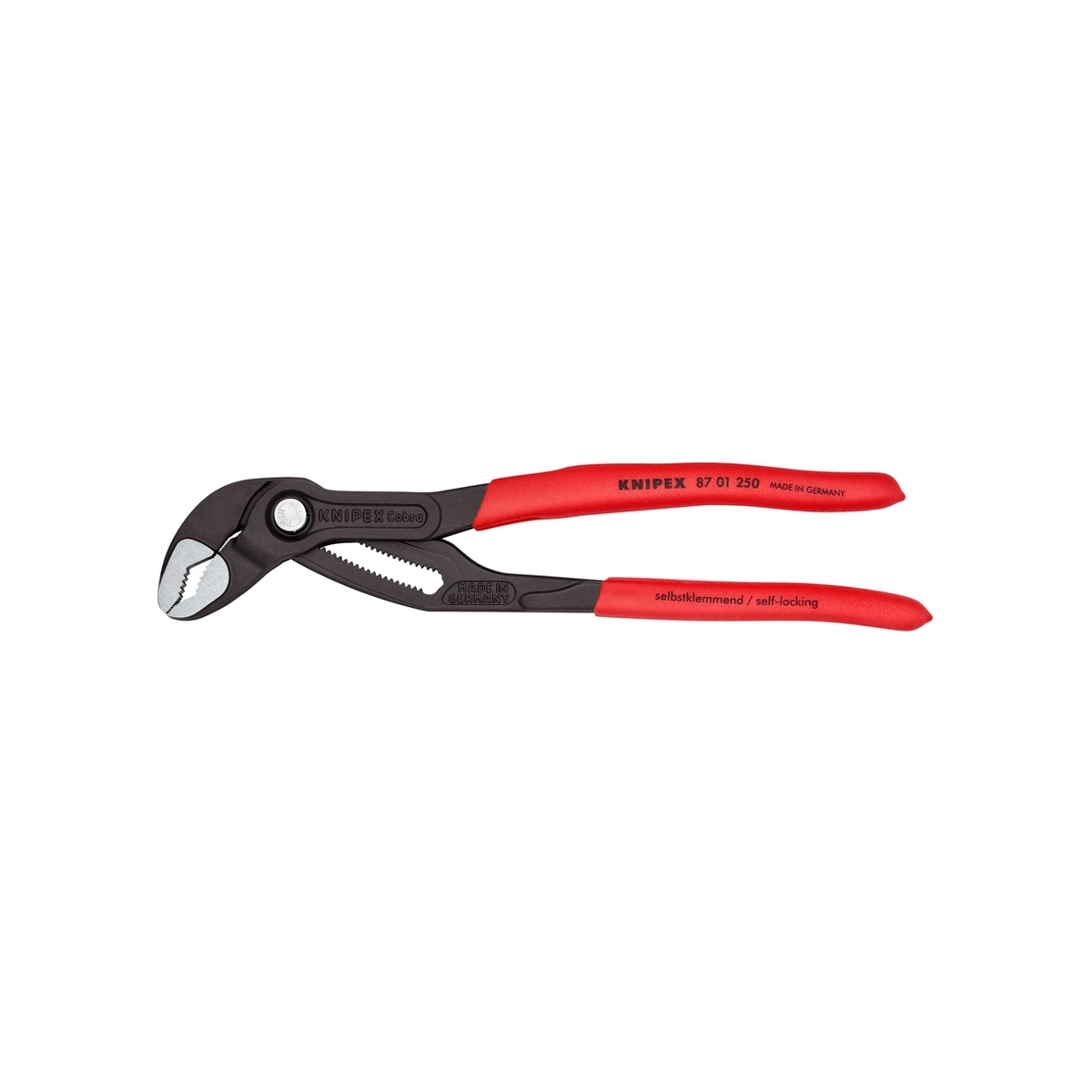 KNIPEX คีมคอม้า รุ่น Cobra ด้ามพลาสติกกันลื่น ขนาด 250 มม. รหัส 87 01 250 (คะนิเพค)