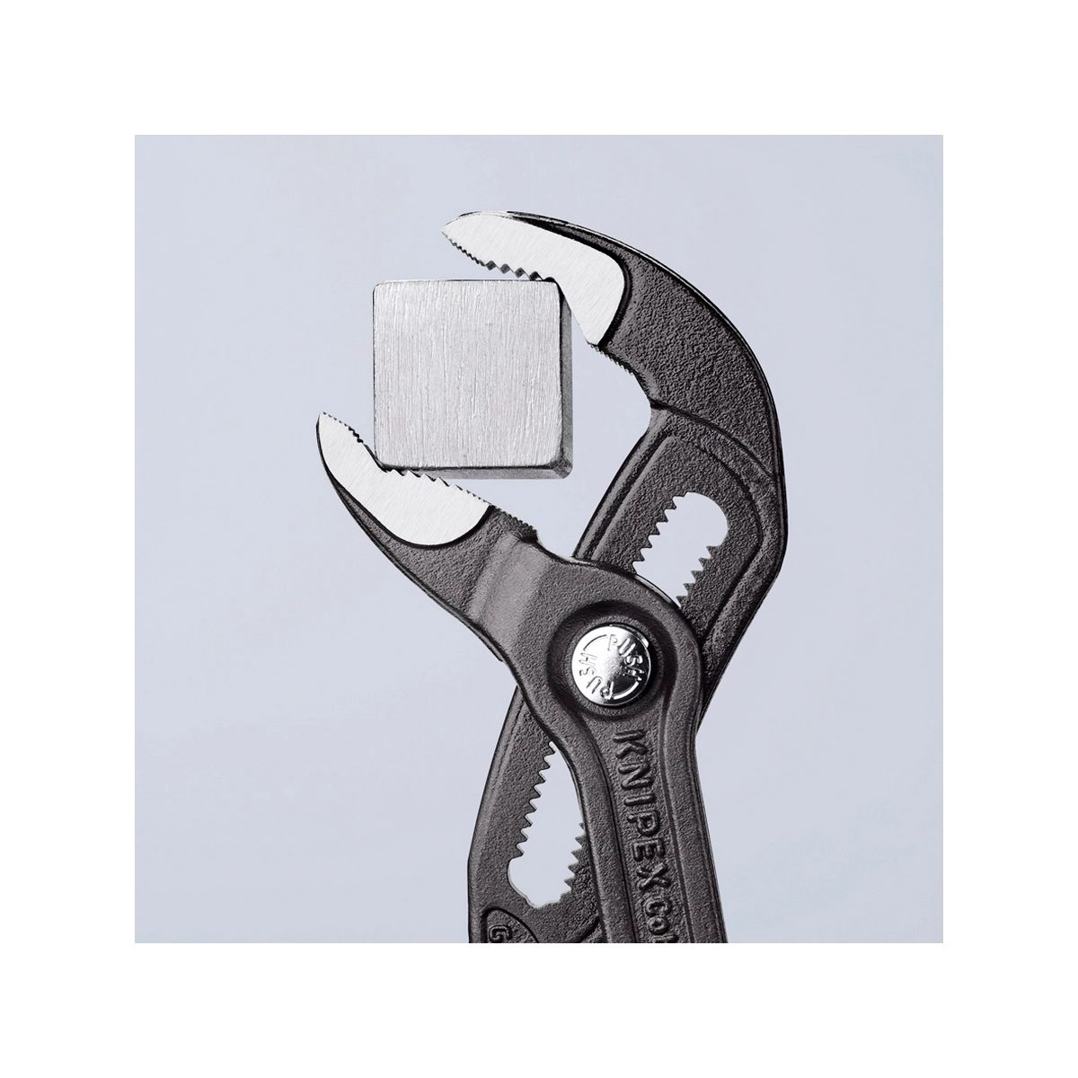 KNIPEX คีมคอม้า รุ่น Cobra ด้ามพลาสติกหนา ขนาด 250 มม. รหัส 87 02 250 (คะนิเพค)