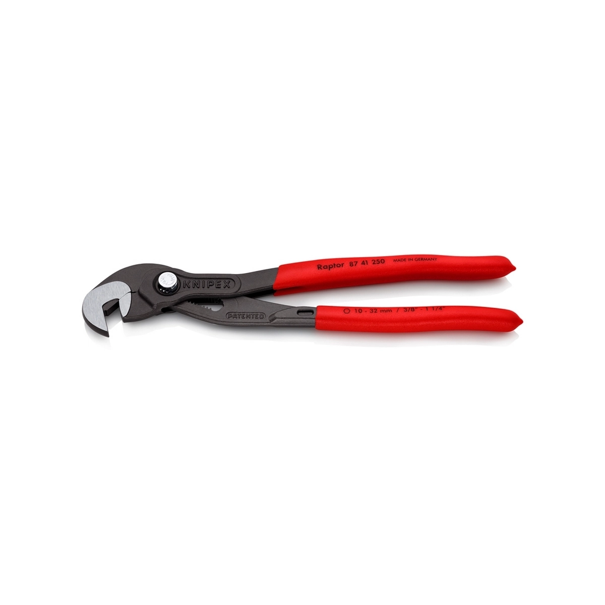 KNIPEX คีมประแจปากนกแก้วขนาด 10 นิ้ว รหัส 87 41 250 (คะนิเพค)