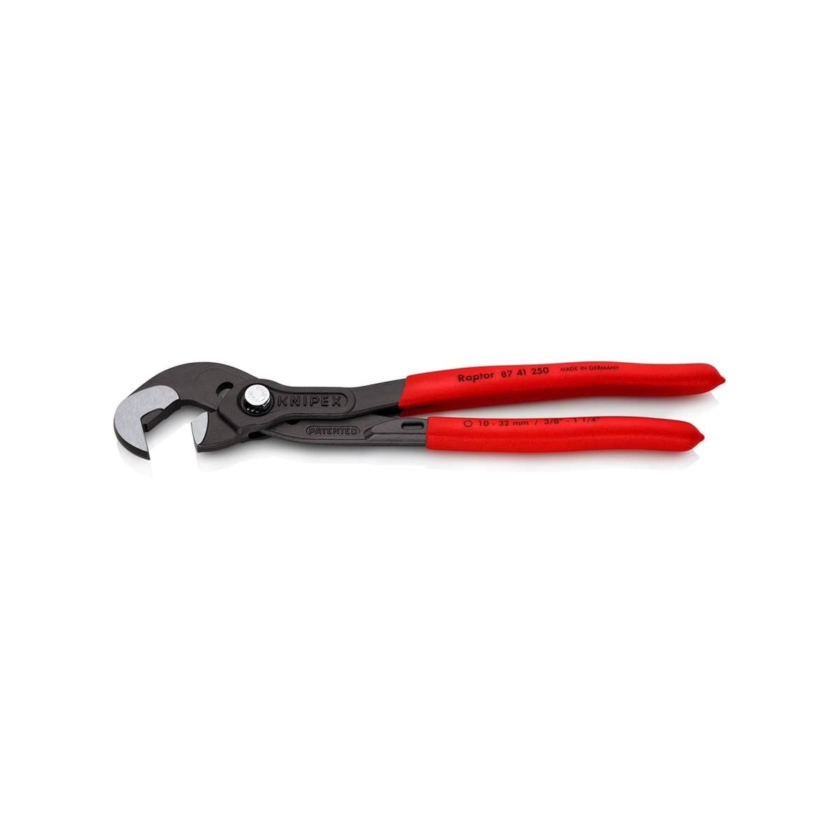 KNIPEX คีมประแจปากนกแก้วขนาด 10 นิ้ว รหัส 87 41 250 (คะนิเพค)