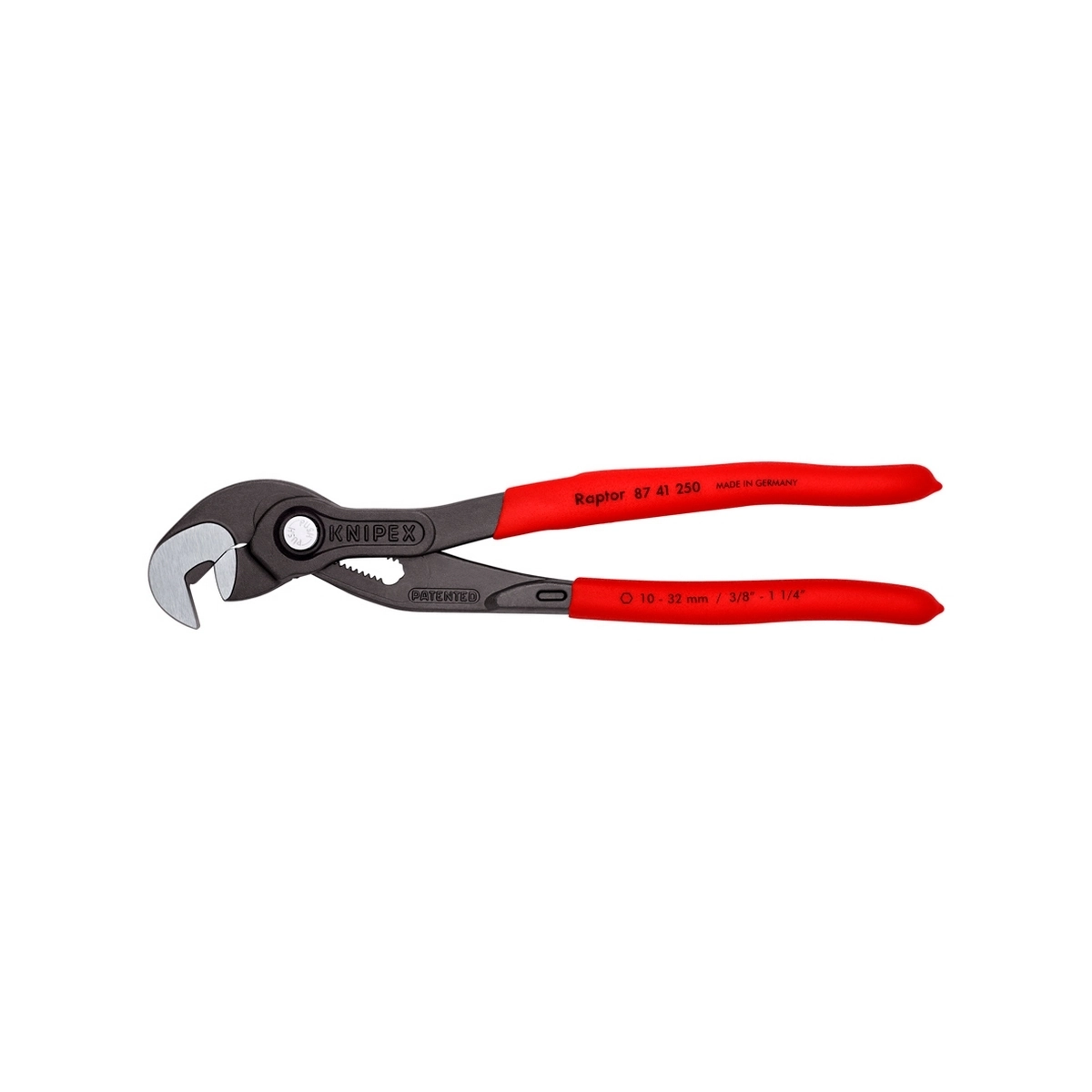 KNIPEX คีมประแจปากนกแก้วขนาด 10 นิ้ว รหัส 87 41 250 (คะนิเพค)