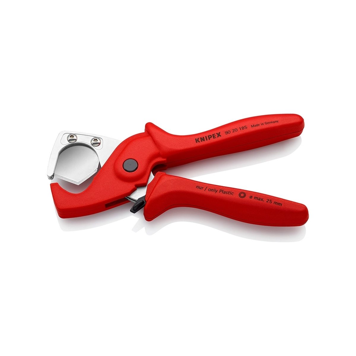 KNIPEX คีมตัดท่อพลาสติกและท่อร้อยสายไฟ รหัส 90 20 185 (คะนิเพค)
