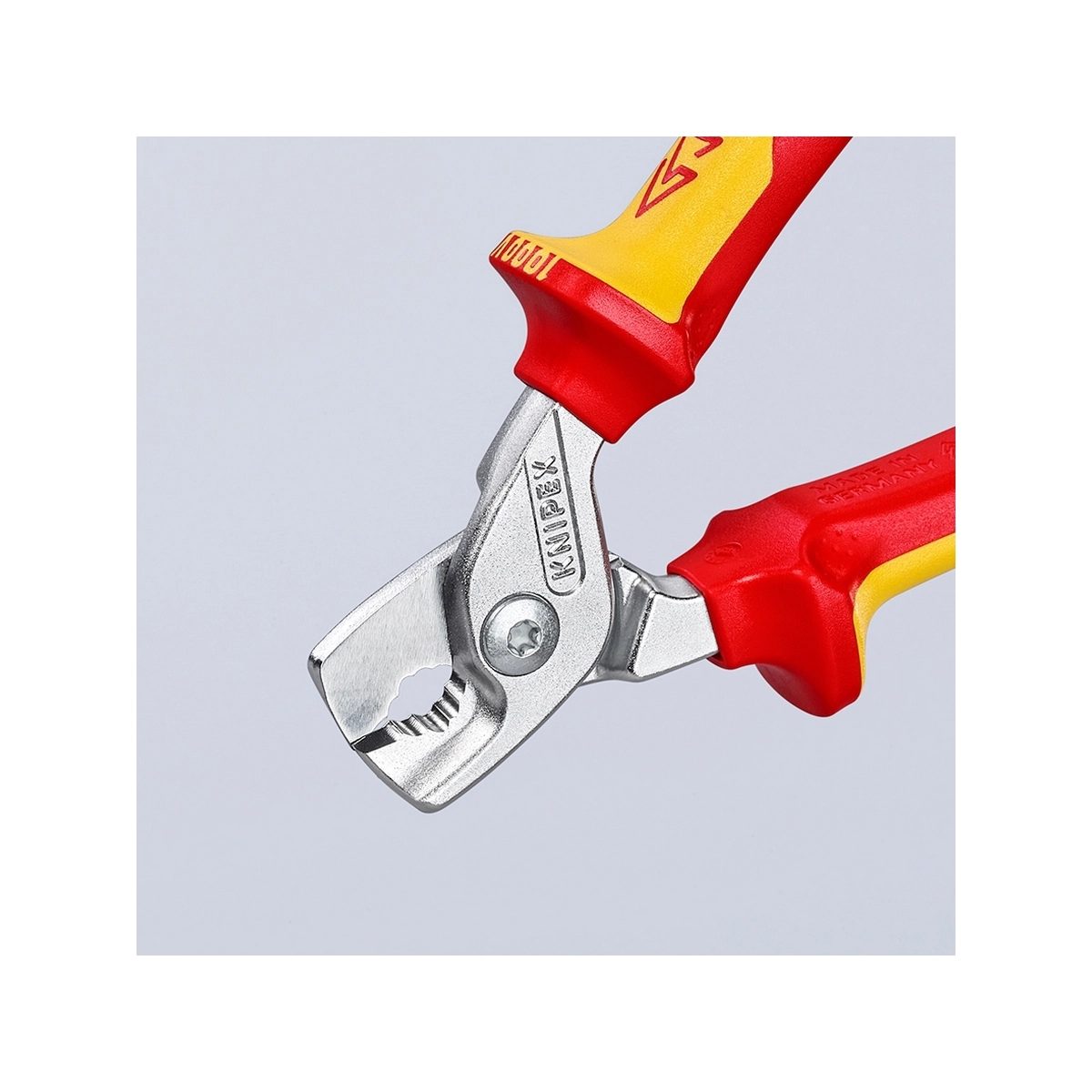 KNIPEX กรรไกรตัดสายไฟ รุ่น StepCut รหัส 95 16 160 (คะนิเพค)