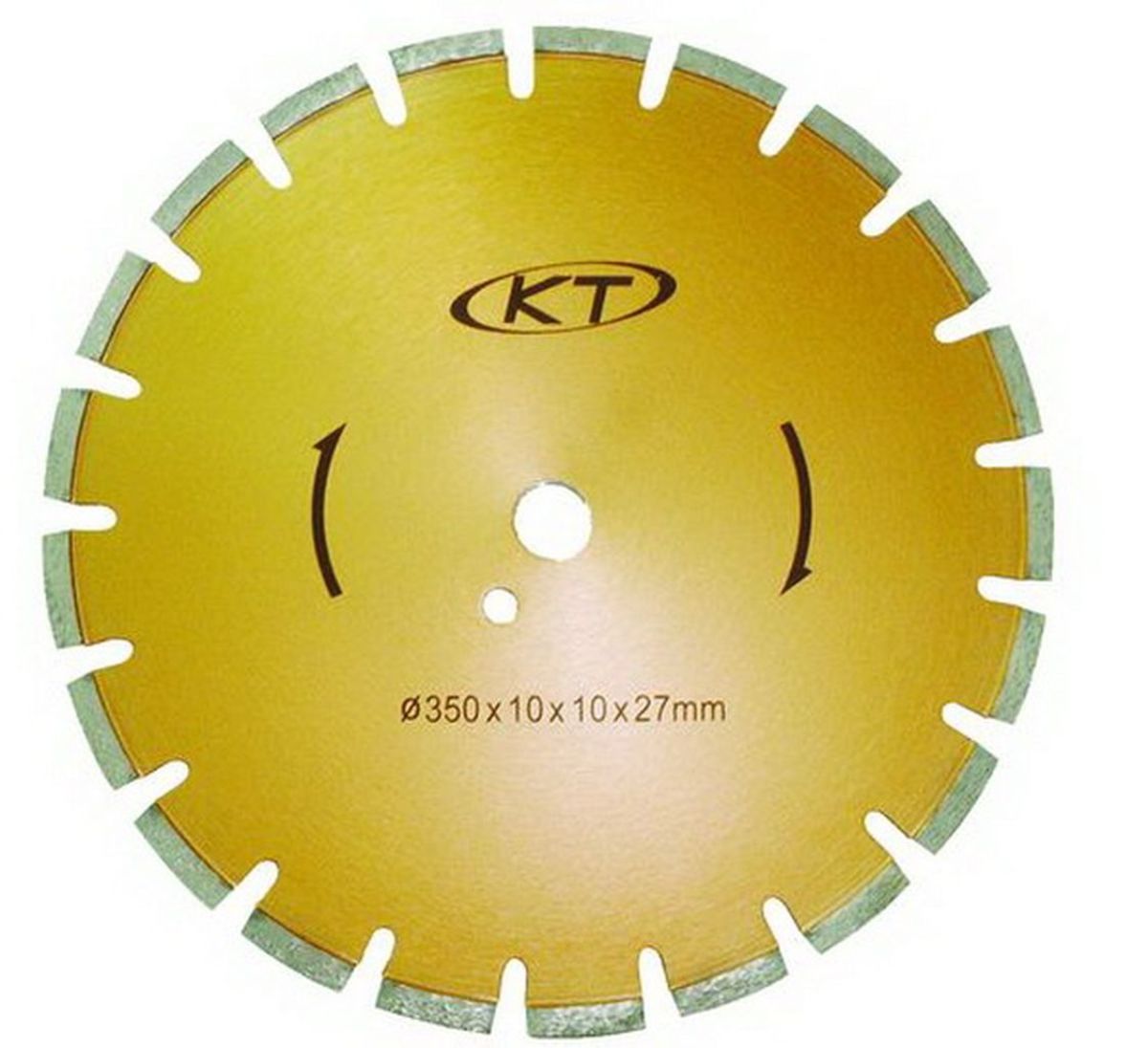 KTC-14 ใบเพชรตัดถนน 14"X10MM (ใบตัดจ๊อย)