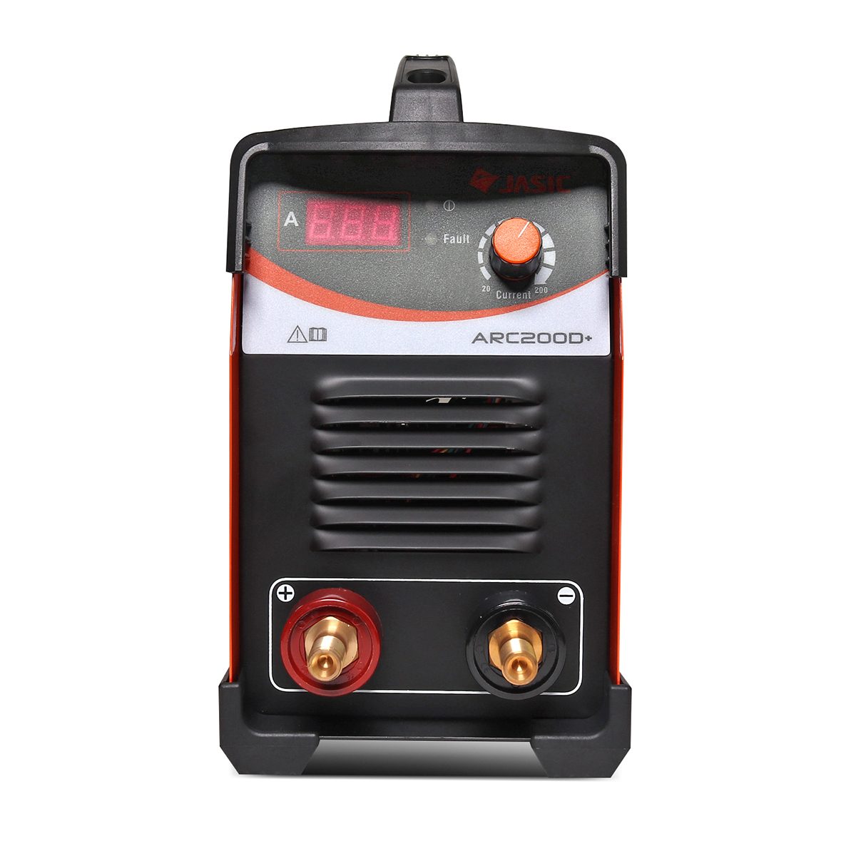 JASIC เครื่องเชื่อม MMA รุ่น ARC200D+ หน้าจอดิจิตอล ระบบ IGBT กระแสไฟเชื่อม 20-200 แอมป์ แรงดันไฟ 220 โวลต์ กำลังไฟฟ้าเข้า 9.4KVA ขนาดลวดที่