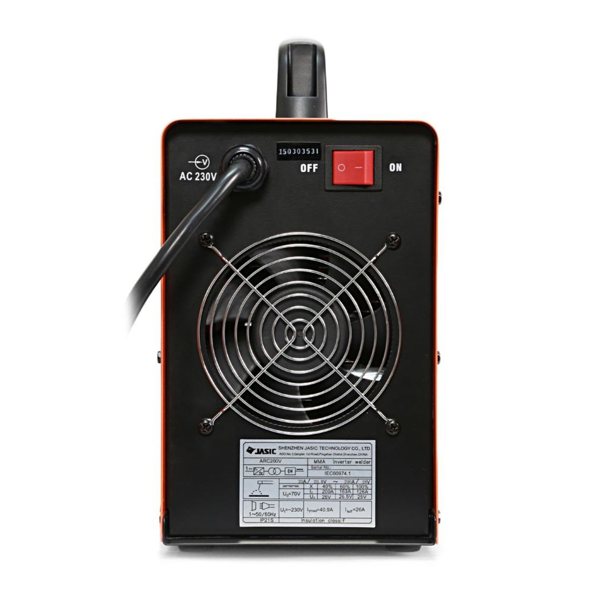 ARC200V เครื่องเชื่อม(MOSFET)(JASIC)