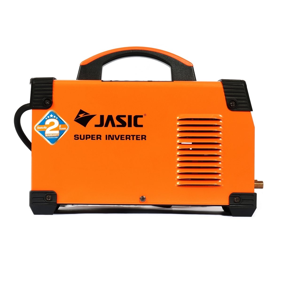 JASIC เครื่องเชื่อม ARC รุ่น ARC205 กระแสไฟเชื่อม 20-180 แอมป์ แรงดันไฟ 220 โวลต์ กำลังไฟฟ้าเข้า 7.4KVA ขนาดลวดที่ใช้ 1.6-4.0 มม. ประสิทธิภา