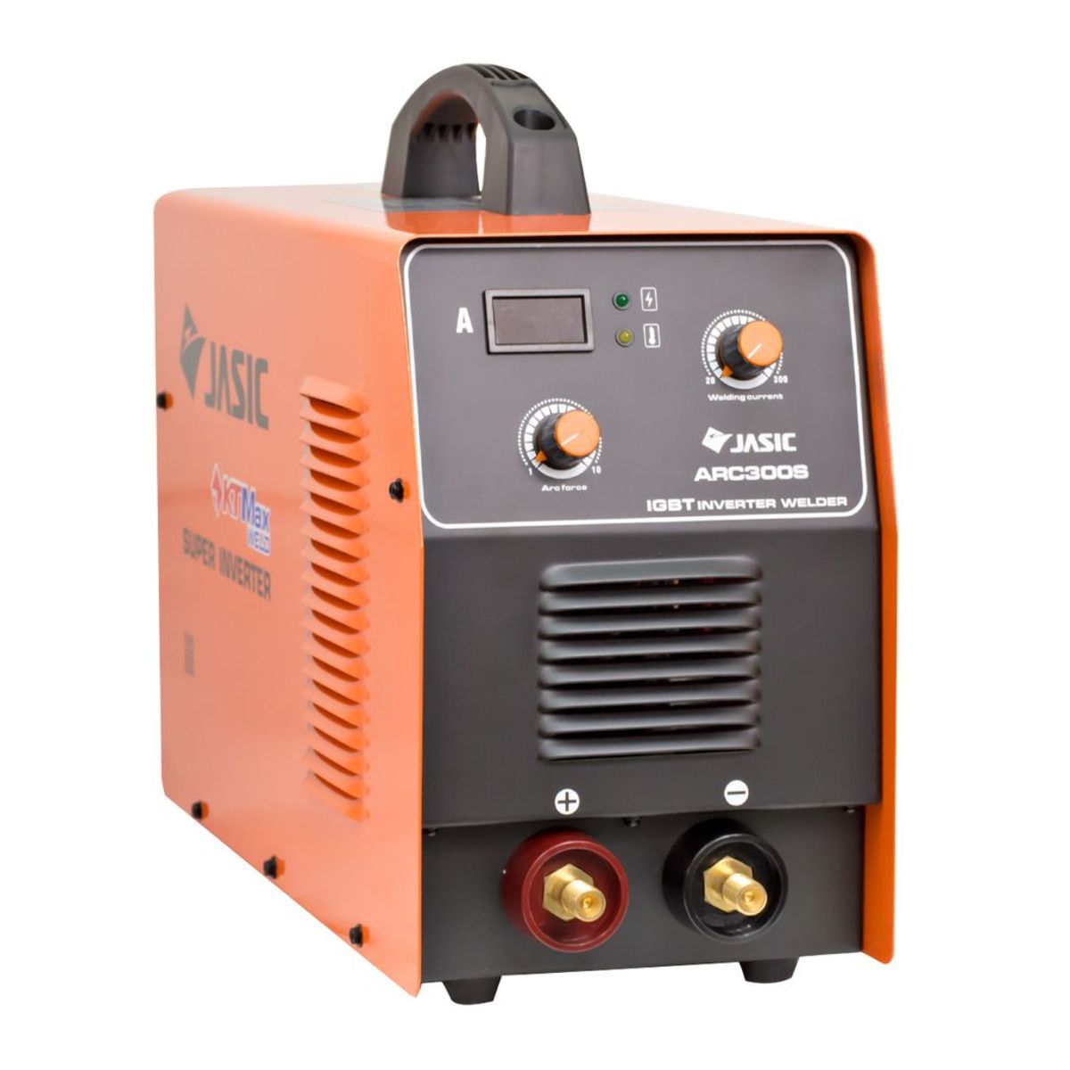 JASIC เครื่องเชื่อมระบบอินเวอร์เตอร์แบบอาร์ค รุ่น ARC300S กระแสไฟเชื่อม 20-300 แอมป์ แรงดันไฟ 220 โวลต์ ขนาดลวดที่ใช้ 1.6-5.0 มม. ระบบ IGBT 