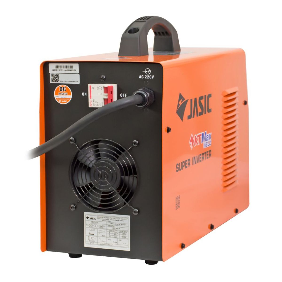 JASIC เครื่องเชื่อมระบบอินเวอร์เตอร์แบบอาร์ค รุ่น ARC300S กระแสไฟเชื่อม 20-300 แอมป์ แรงดันไฟ 220 โวลต์ ขนาดลวดที่ใช้ 1.6-5.0 มม. ระบบ IGBT 