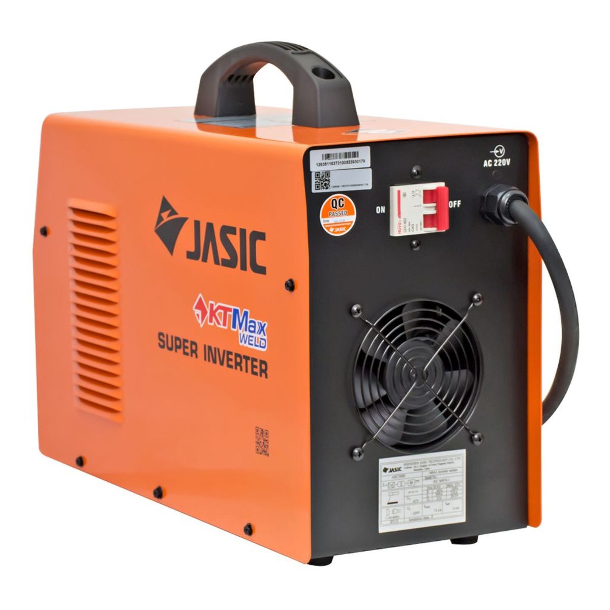 JASIC เครื่องเชื่อมระบบอินเวอร์เตอร์แบบอาร์ค รุ่น ARC300S กระแสไฟเชื่อม 20-300 แอมป์ แรงดันไฟ 220 โวลต์ ขนาดลวดที่ใช้ 1.6-5.0 มม. ระบบ IGBT 