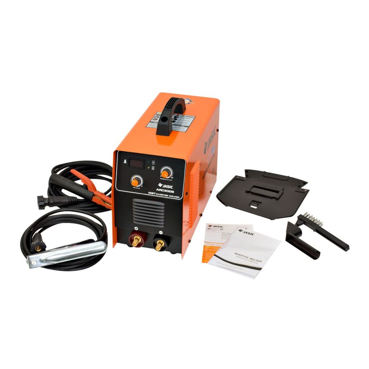 JASIC เครื่องเชื่อมระบบอินเวอร์เตอร์แบบอาร์ค รุ่น ARC300S กระแสไฟเชื่อม 20-300 แอมป์ แรงดันไฟ 220 โวลต์ ขนาดลวดที่ใช้ 1.6-5.0 มม. ระบบ IGBT 