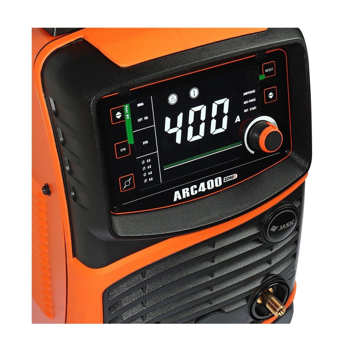 JASIC (เจสิค) เครื่องเชื่อม MMA, Lift TIG รุ่น ARC400Z298II แรงดันไฟ 3 เฟส 380 โวลต์ ระบบป้องกัน IP21S