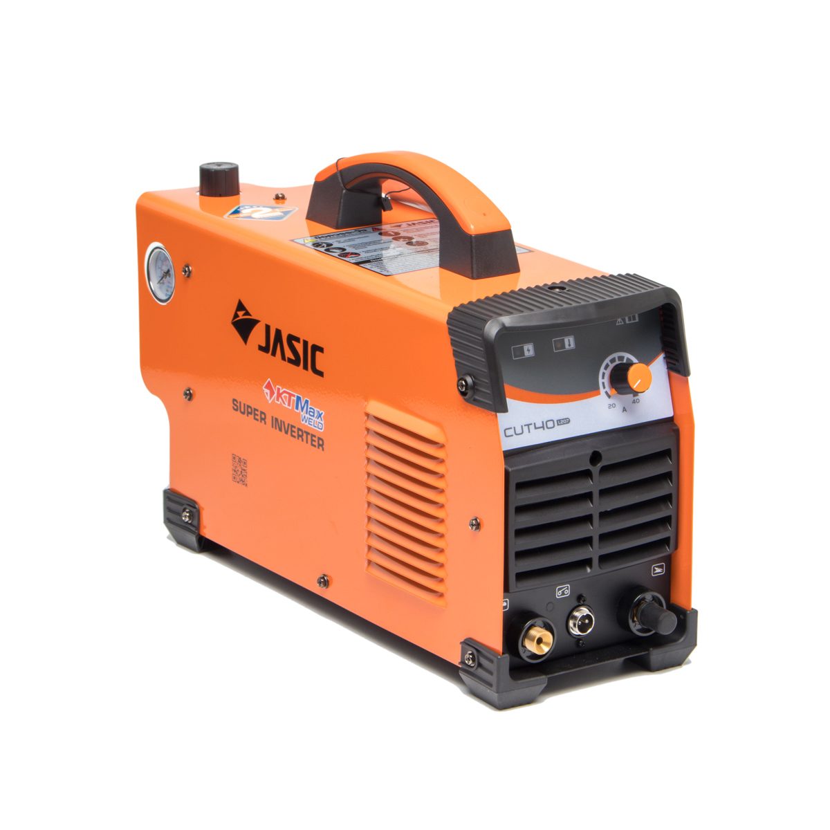 JASIC เครื่องตัดพลาสม่า ระบบอินเวิร์ทเตอร์ รุ่น CUT40L207 แรงดันไฟ 220 โวลต์ กระแสการตัด 20-40 แอมป์ ความสามารถในการตัดสูงสุด 1-12 มม. คุณภา