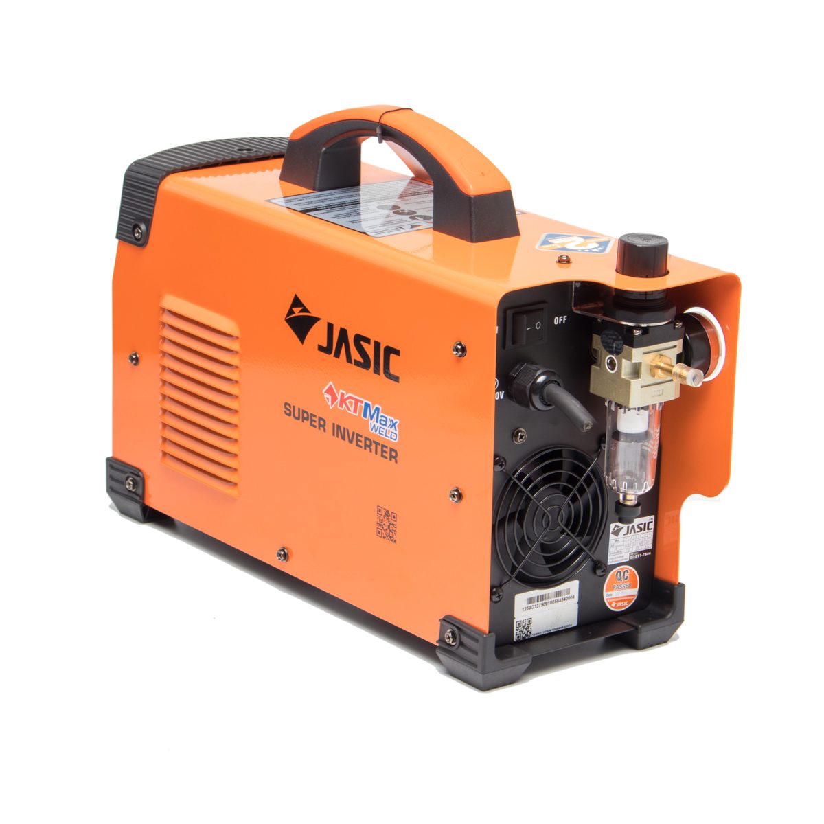 JASIC เครื่องตัดพลาสม่า ระบบอินเวิร์ทเตอร์ รุ่น CUT40L207 แรงดันไฟ 220 โวลต์ กระแสการตัด 20-40 แอมป์ ความสามารถในการตัดสูงสุด 1-12 มม. คุณภา