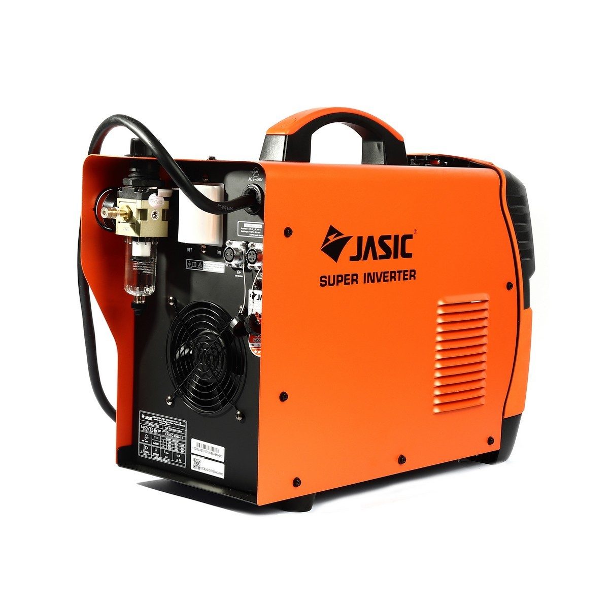 JASIC เครื่องตัดพลาสม่า 3 เฟส 380 โวลต์ รุ่น CUT80L225II กระแสการตัด 20-80 แอมป์ สามารตัดแบบเซาะร่องและตัดแบบตาข่าย ความหนาในการตัดสูงสุด 35