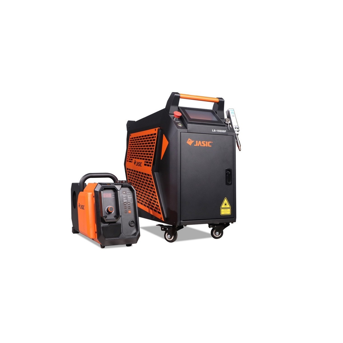 JASIC เครื่องเชื่อมเลเซอร์ 1 เฟส 220 โวลต์ รุ่น LS15000F กระแสเลเซอร์ 1500 วัตต์ ระบายความร้อนด้วยน้ำ ความยาวสายไฟเบอร์ 12 เมตร (เจสิค)