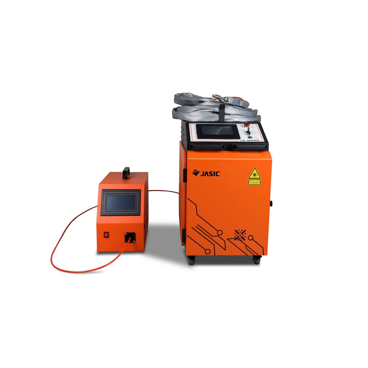 JASIC เครื่องเชื่อมเลเซอร์ 1 เฟส 220 โวลต์ รุ่น LS20000 กระแสเลเซอร์ 2000 วัตต์ ระบายความร้อนด้วยน้ำ ความยาวสายไฟเบอร์ 15 เมตร (เจสิค)