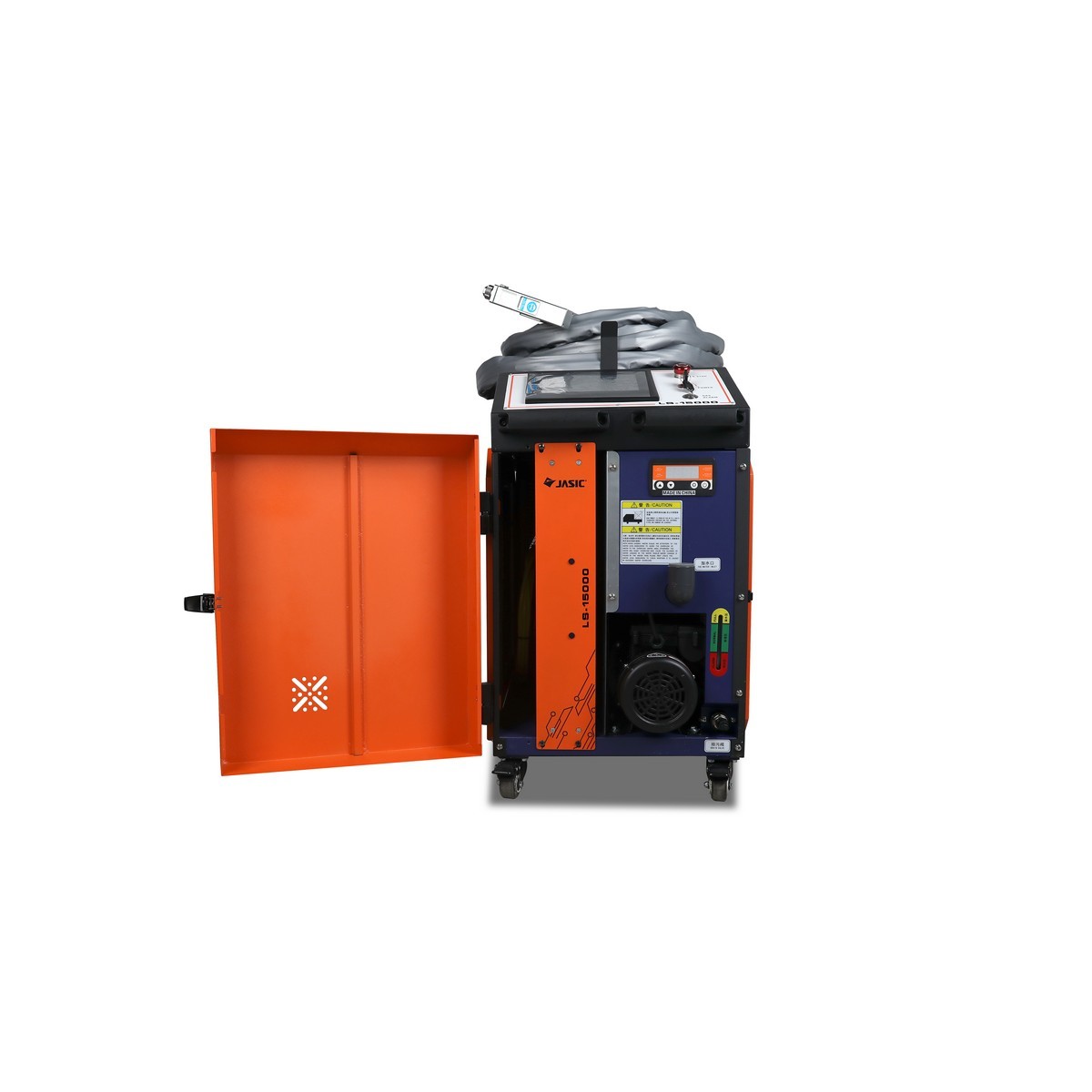JASIC เครื่องเชื่อมเลเซอร์ 1 เฟส 220 โวลต์ รุ่น LS20000 กระแสเลเซอร์ 2000 วัตต์ ระบายความร้อนด้วยน้ำ ความยาวสายไฟเบอร์ 15 เมตร (เจสิค)