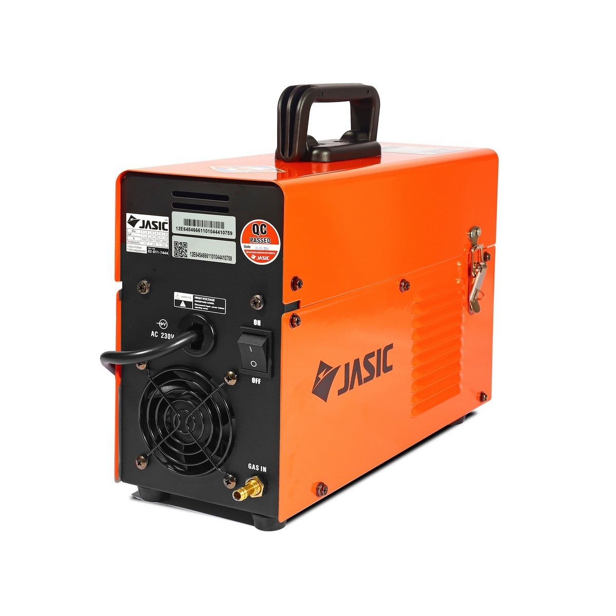 JASIC เครื่องเชื่อม MIG รุ่น MIG125 ไฟ 230 โวลต์ 1 เฟส กระแสไฟเชื่อม 20-120 แอมป์ ระดับป้องกัน IP21S ใช้กับลวดเชื่อม MIG ขนาด 1 กก. (เจสิค)