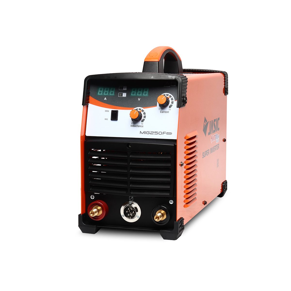 JASIC เครื่องเชื่อม MIG/MMA 250/220 แอมป์ รุ่น MIG250FN253 แรงดันไฟ 3 เฟส 380 โวลต์ ขนาดลวดเชื่อม 0.8 - 1.0 มม. ชุดป้อนลวดแบบแยก ระดับป้องกั