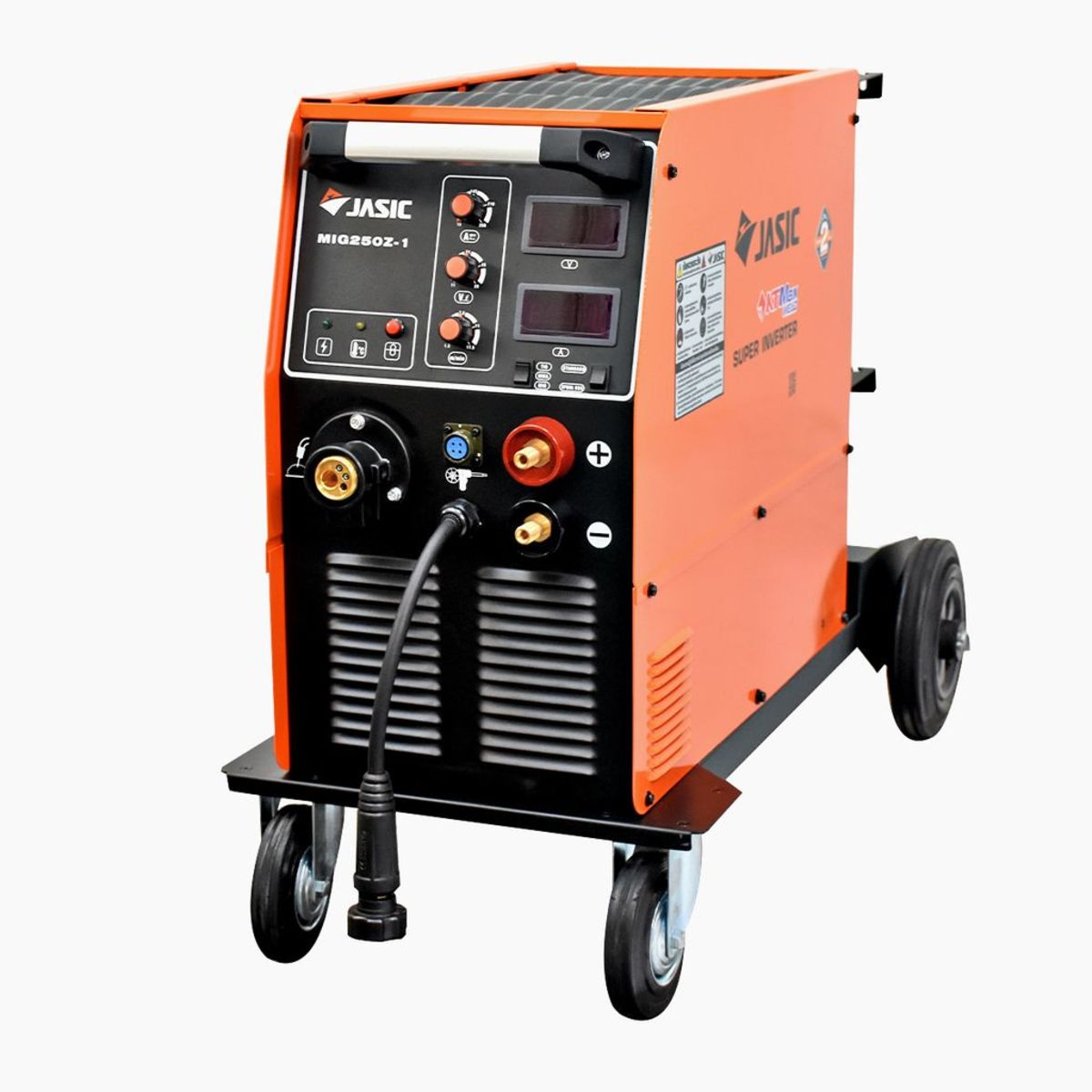 JASIC เครื่องเชื่อม MIG ไฟ 1 เฟส กระแสไฟในการเชื่อม 25 - 250 แอมป์ รุ่น MIG250Z-1 ป้อนลวดในตัว กระแสไฟคงที่ (เจสิค)
