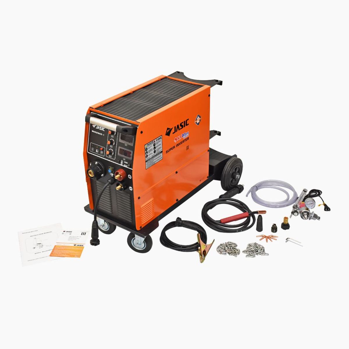 JASIC เครื่องเชื่อม MIG ไฟ 1 เฟส กระแสไฟในการเชื่อม 25 - 250 แอมป์ รุ่น MIG250Z-1 ป้อนลวดในตัว กระแสไฟคงที่ (เจสิค)