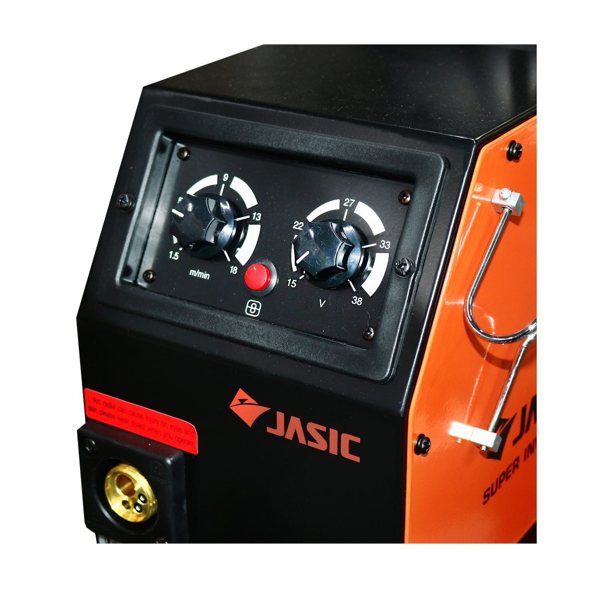 JASIC เครื่องเชื่อม ตู้เชื่อม Inverter IGBT รุ่น MIG350N222 มี 2 ระบบ MIG และ MMA กระแสไฟเชื่อม 350 แอมป์ แรงดันไฟ 380 โวลต์ ชุดป้อนลวดแบบแย