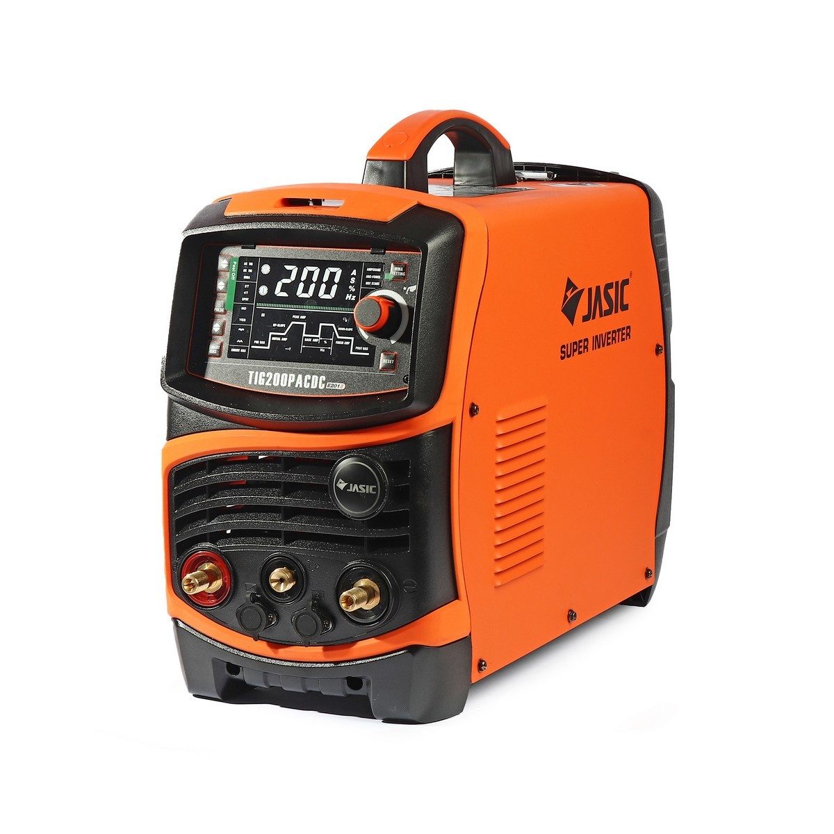 JASIC เครื่องเชื่อม TIG / MMA รุ่น TIG200PACDC E201II 1 เฟส 6 KVA TIG Pulse AC/DC ระบบป้องกัน IP21S (เจสิค)