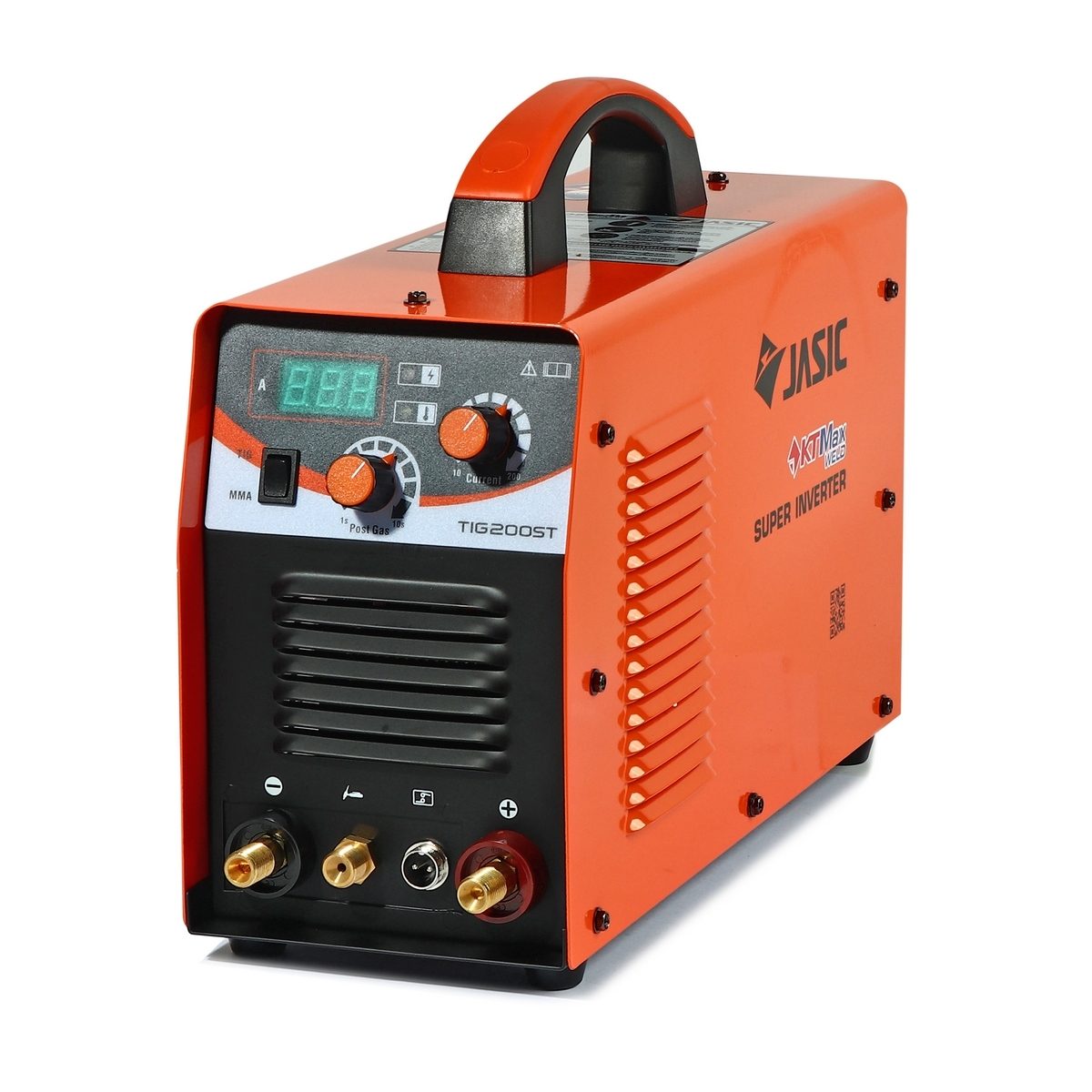 เครื่องเชื่อม TIG / MMA ยี่ห้อ เจสิค (JASIC) รุ่น TIG200ST-7 กระแสไฟเชื่อม TIG 200 แอมป์ และ MMA 180 แอมป์ ไฟ 1 เฟส 220 โวลต์ ความหนาของชิ้น