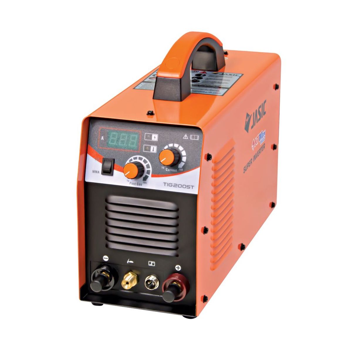 JASIC เครื่องเชื่อม TIG/MMA รุ่น TIG200ST กระแสเชื่อม TIG 200 แอมป์ กระแสเชื่อม MMA 180 แอมป์ แรงดันไฟ 220 โวลต์ กระแสไฟเชื่อมคงที่ สามารถเช