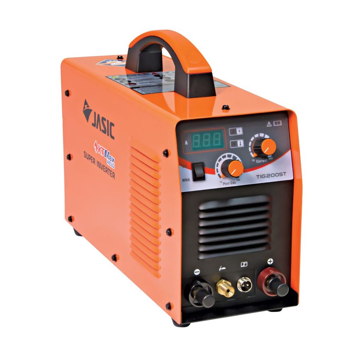 JASIC เครื่องเชื่อม TIG/MMA รุ่น TIG200ST กระแสเชื่อม TIG 200 แอมป์ กระแสเชื่อม MMA 180 แอมป์ แรงดันไฟ 220 โวลต์ กระแสไฟเชื่อมคงที่ สามารถเช