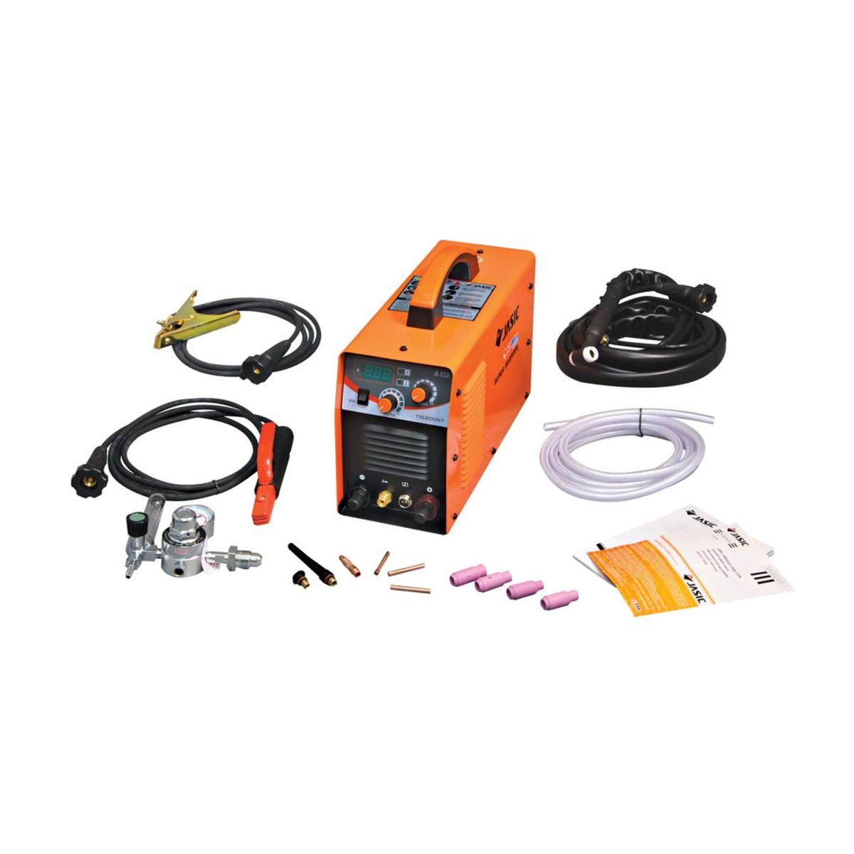 JASIC เครื่องเชื่อม TIG/MMA รุ่น TIG200ST กระแสเชื่อม TIG 200 แอมป์ กระแสเชื่อม MMA 180 แอมป์ แรงดันไฟ 220 โวลต์ กระแสไฟเชื่อมคงที่ สามารถเช