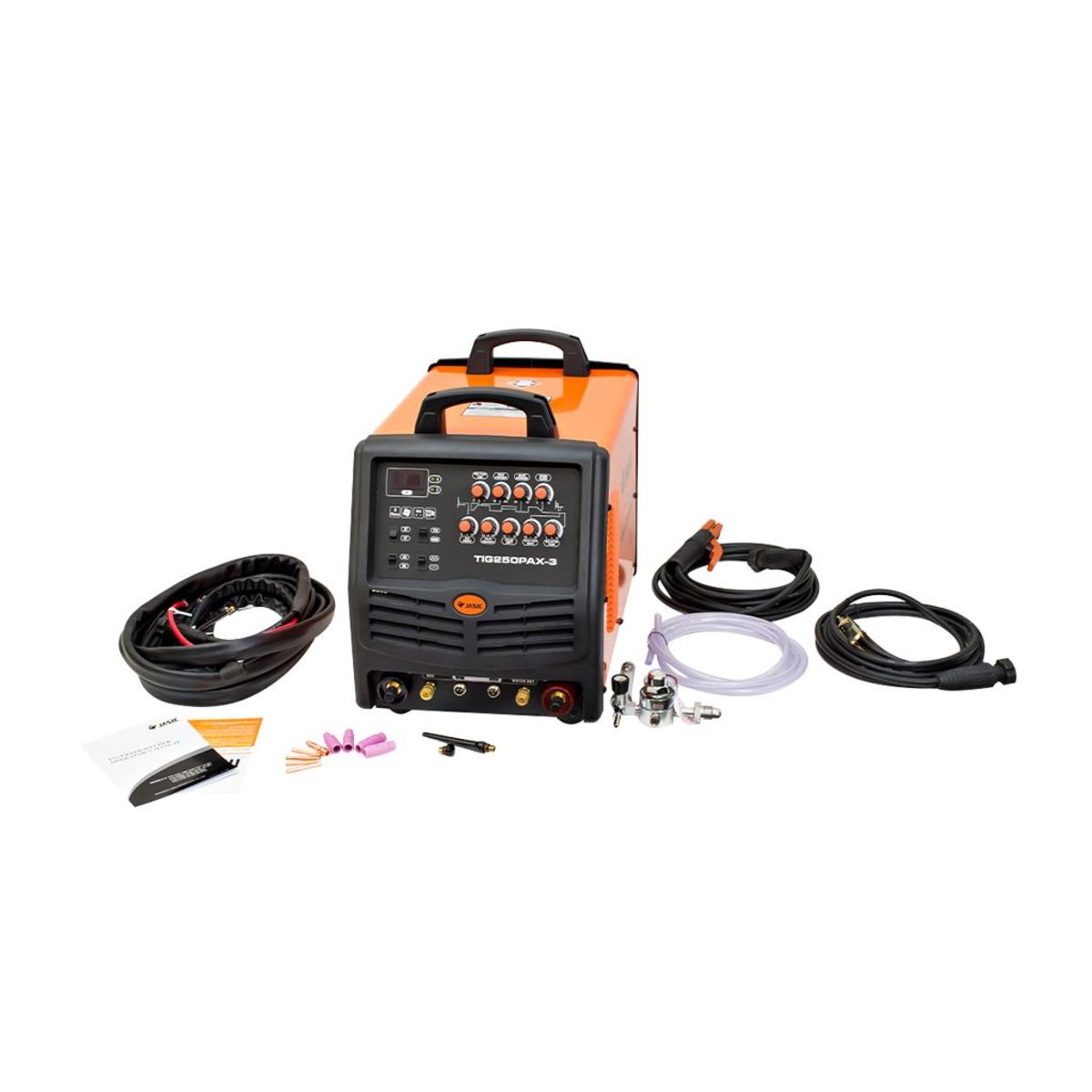 JASIC เครื่องเชื่อม TIG/MMA รุ่น TIG250-PAX3 แรงดันไฟ 380 โวลต์ กระแสไฟเชื่อม 12-250 แอมป์ ความหนาชิ้นงาน 0.5-12 มม. (เจสิค)