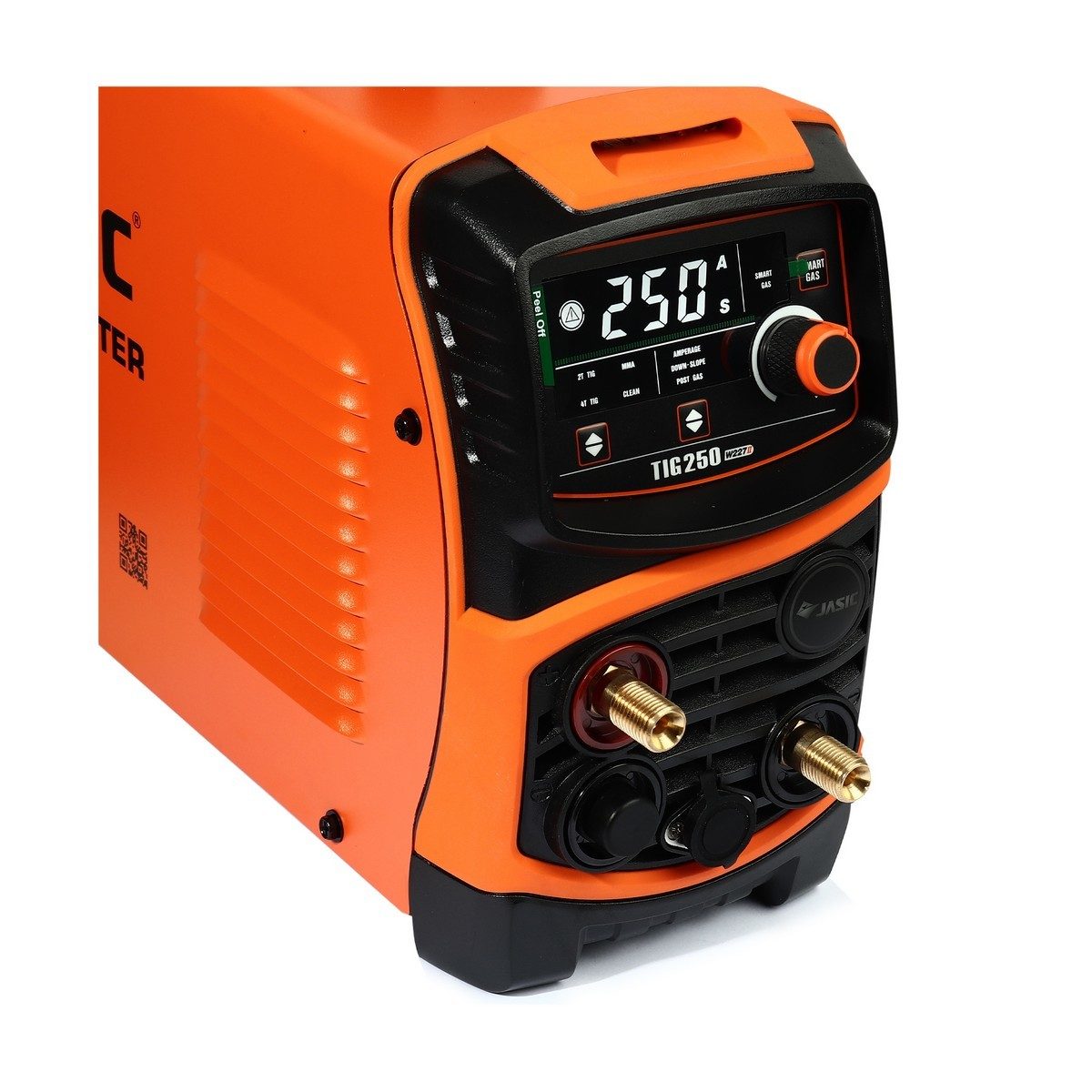 JASIC เครื่องเชื่อม TIG/MMA 220/180A รุ่น TIG250W227II แรงดันไฟเข้า 1 เฟส 220 โวลต์ การทำงานต่อเนื่อง 2T/4T ระดับป้องกัน IP21S (เจสิค)