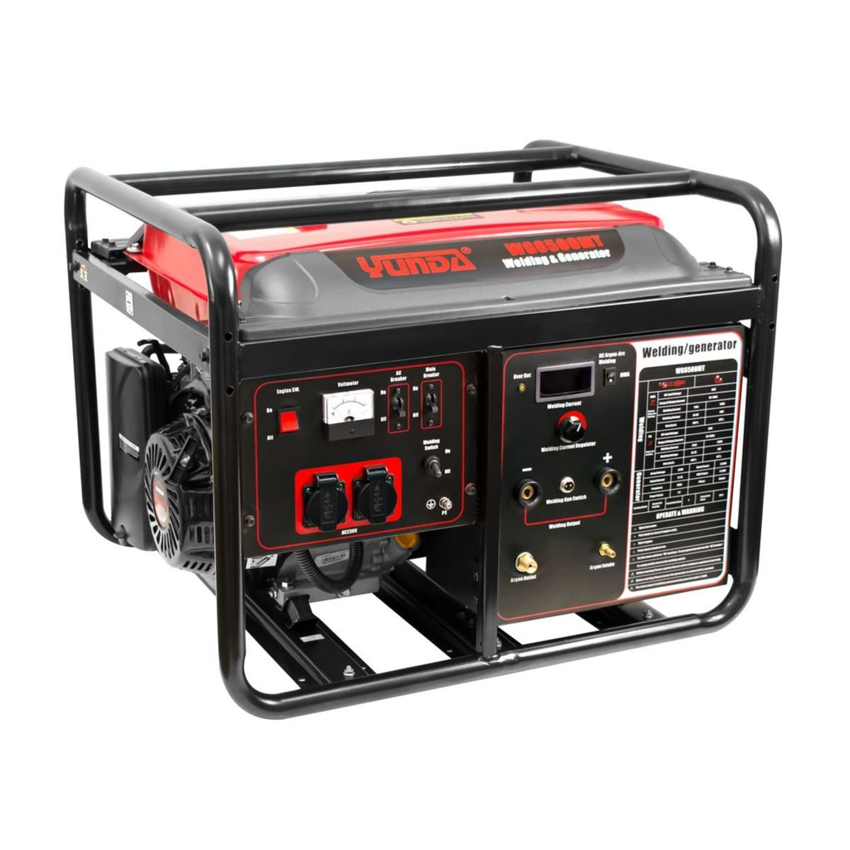 WG6500MTเครื่องเชื่อมปั่นไฟ(MMA/TIG) JC