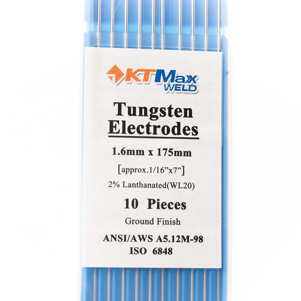 ลวดทังสเตนสีฟ้า (WL20) 1.6MM(10PCS/1PAC)