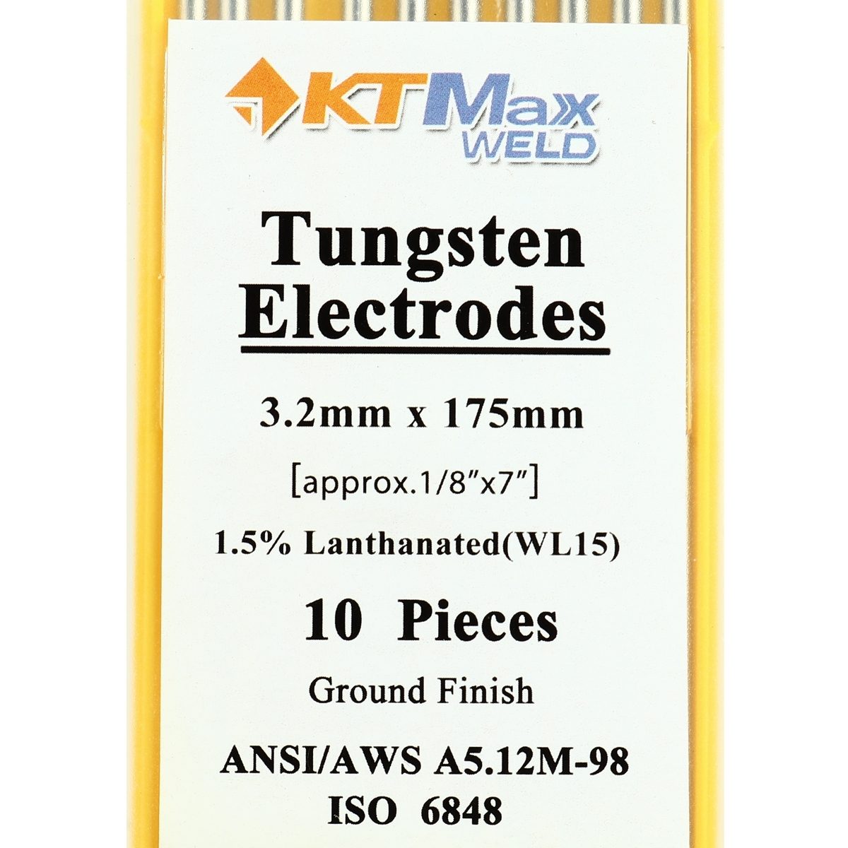 ลวดทังสเตนสีทอง (WL15) 3.2MM(10PCS/1PAC)