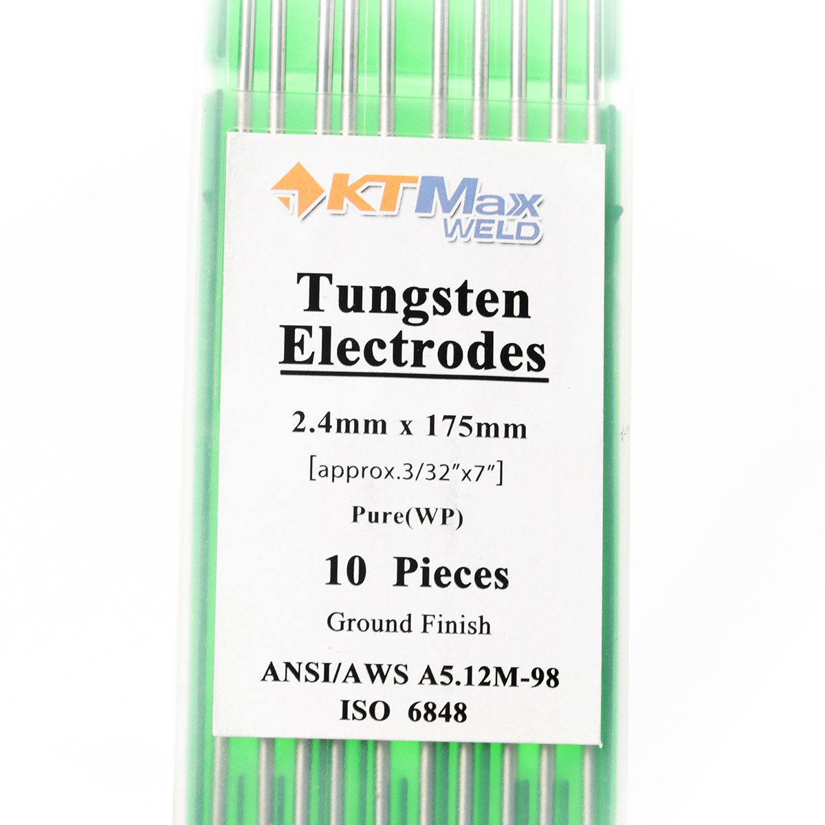 ลวดทังสเตนสีเขียว (WP) 2.4MM(10PCS/1PAC)